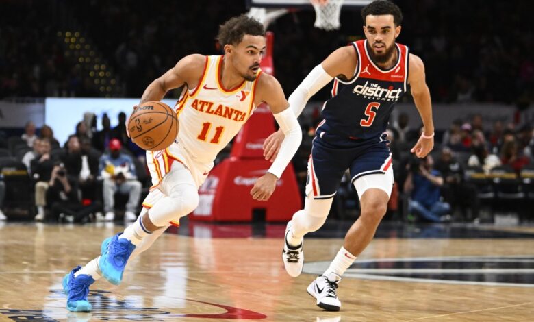 Atlanta hawks vs washington wizards match player stats