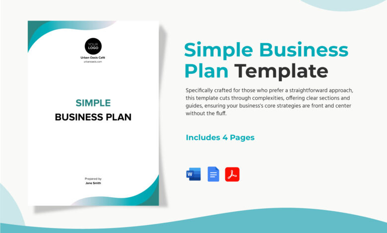 Business plan template word